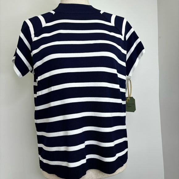 Ryegrass Women’s Mockneck Nautical Sweater, NWT - Picture 6 of 15